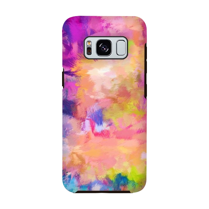 Galaxy S8 StrongFit Painted Mood by Uma Prabhakar Gokhale