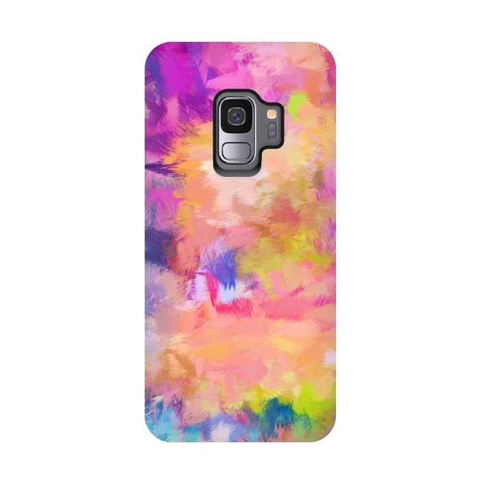 Galaxy S9 StrongFit Painted Mood by Uma Prabhakar Gokhale