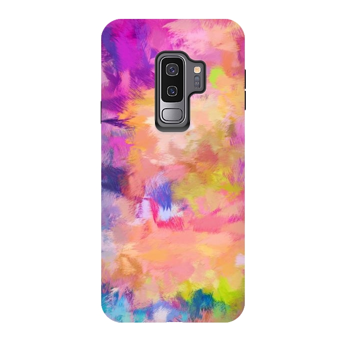 Galaxy S9 plus StrongFit Painted Mood by Uma Prabhakar Gokhale