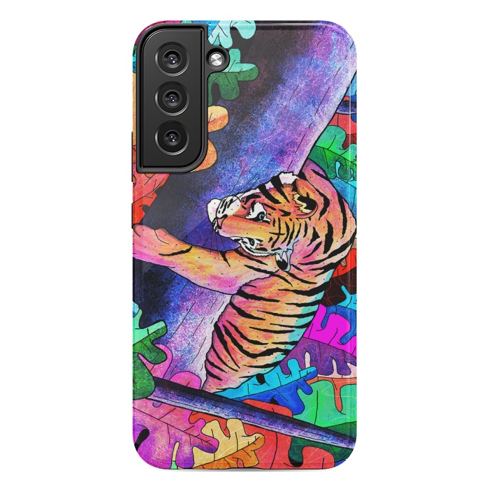 Galaxy S22 plus StrongFit The lazy tiger by Steve Wade (Swade)
