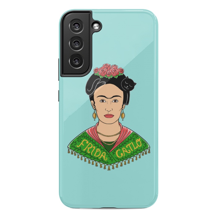 Galaxy S22 plus StrongFit Frida Catlo by Coffee Man