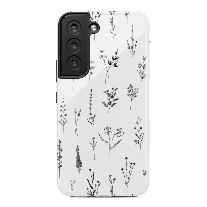Galaxy S22 StrongFit Wildflowers by Anis Illustration