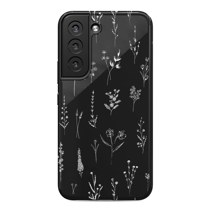 Galaxy S22 StrongFit Wildflowers Pattern by Anis Illustration