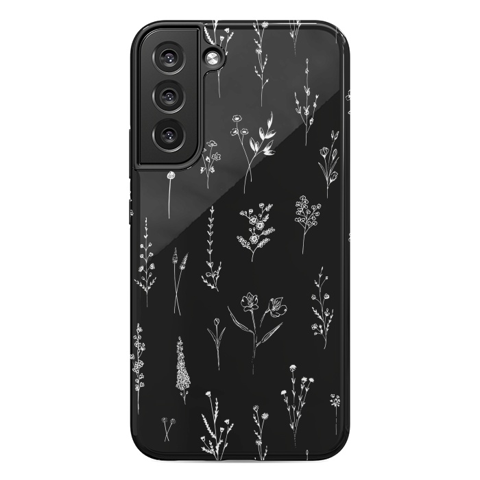 Galaxy S22 plus StrongFit Wildflowers Pattern by Anis Illustration