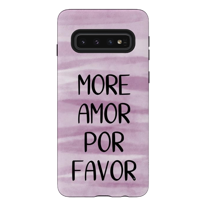 Galaxy S10 StrongFit More Amor by Martina