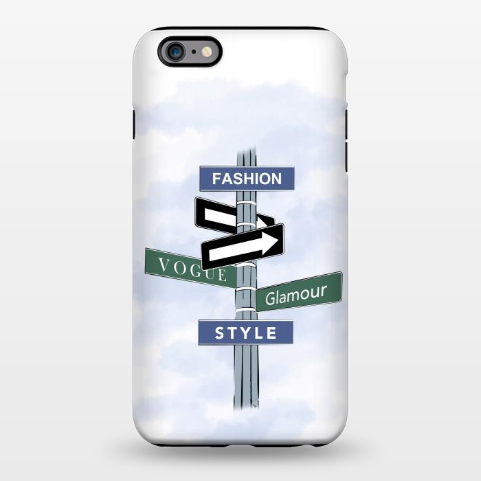 iPhone 6/6s plus StrongFit Blue Fashion Sign by Martina