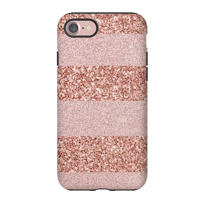 iPhone 7 StrongFit Pink Deluxe Sparkles by Martina