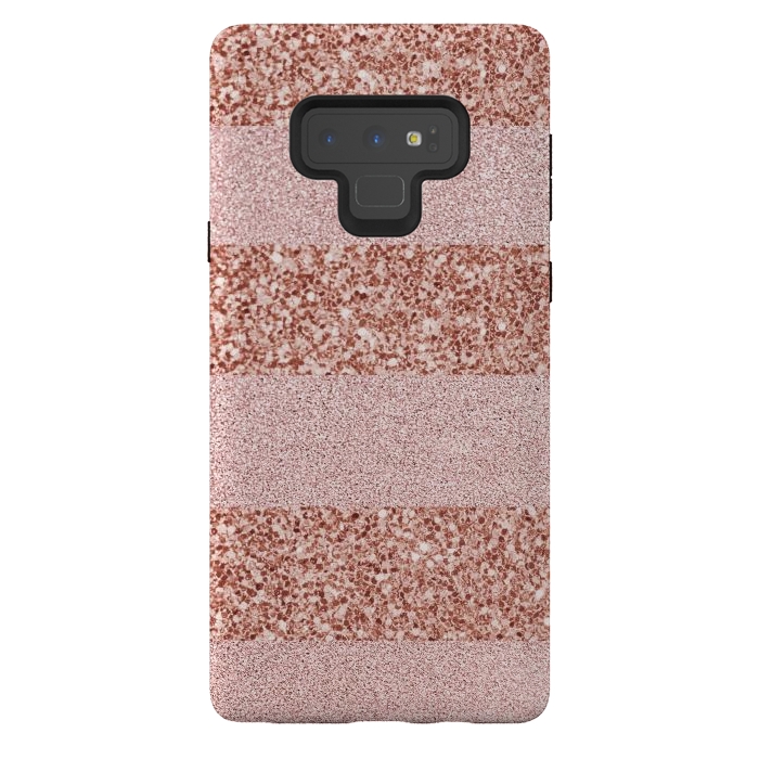 Galaxy Note 9 StrongFit Pink Deluxe Sparkles by Martina