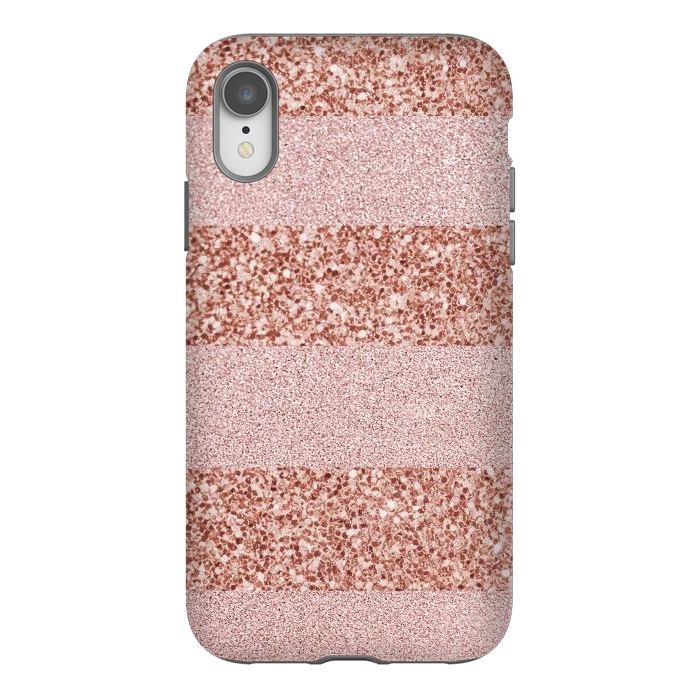 iPhone Xr StrongFit Pink Deluxe Sparkles by Martina