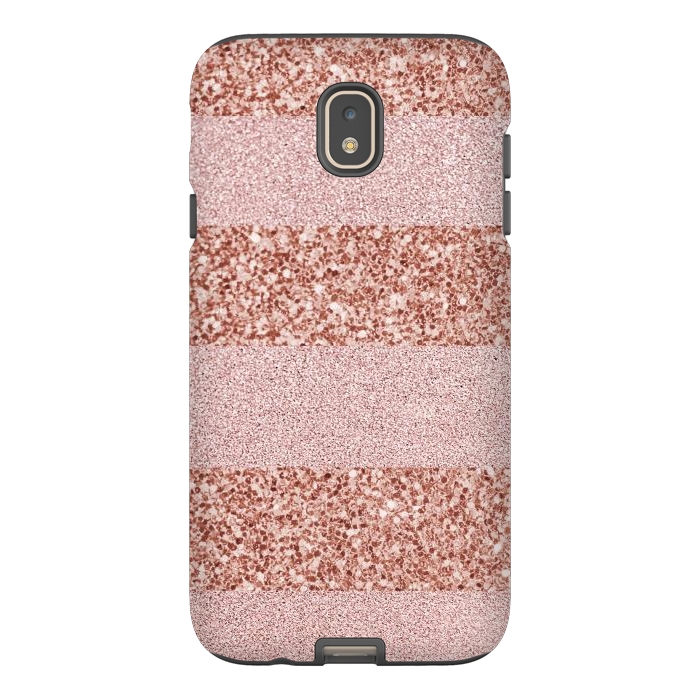 Galaxy J7 StrongFit Pink Deluxe Sparkles by Martina