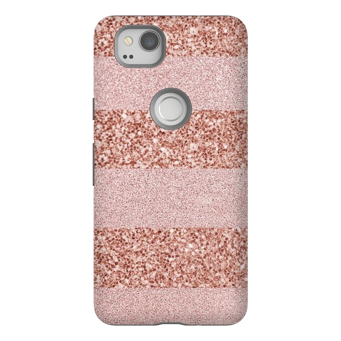 Pixel 2 StrongFit Pink Deluxe Sparkles by Martina