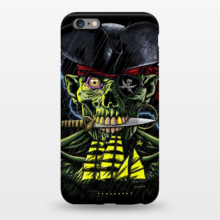 iPhone 6/6s plus StrongFit Zombie Pirate  by Alberto