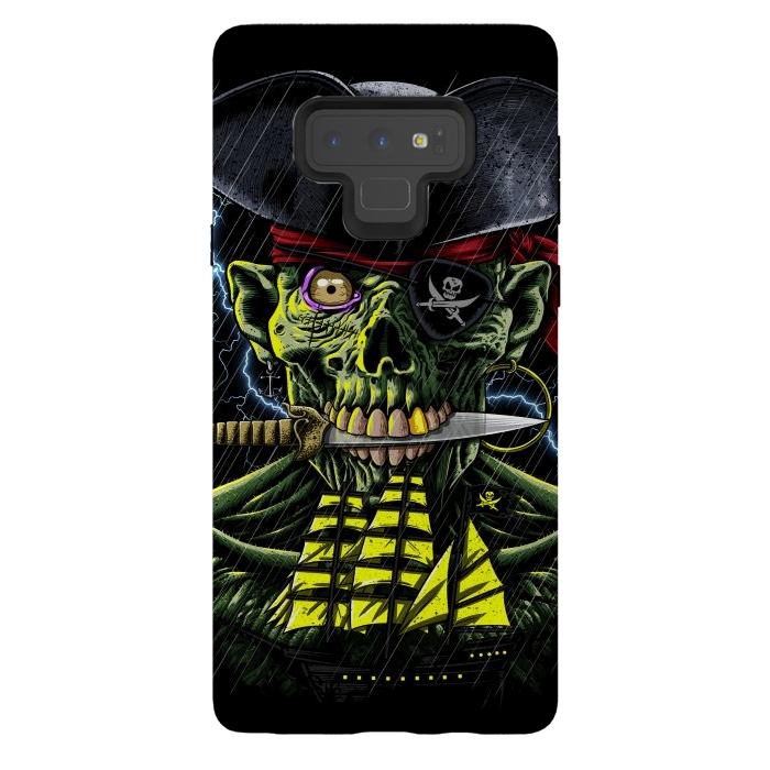Galaxy Note 9 StrongFit Zombie Pirate  by Alberto