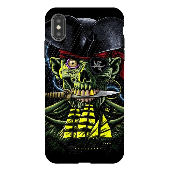 iPhone Xs Max StrongFit Zombie Pirate  by Alberto