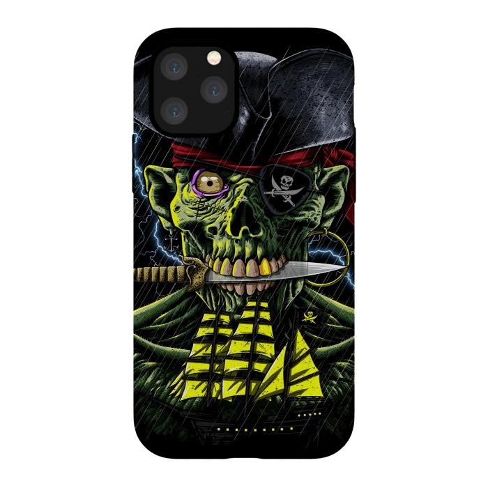iPhone 11 Pro StrongFit Zombie Pirate  by Alberto