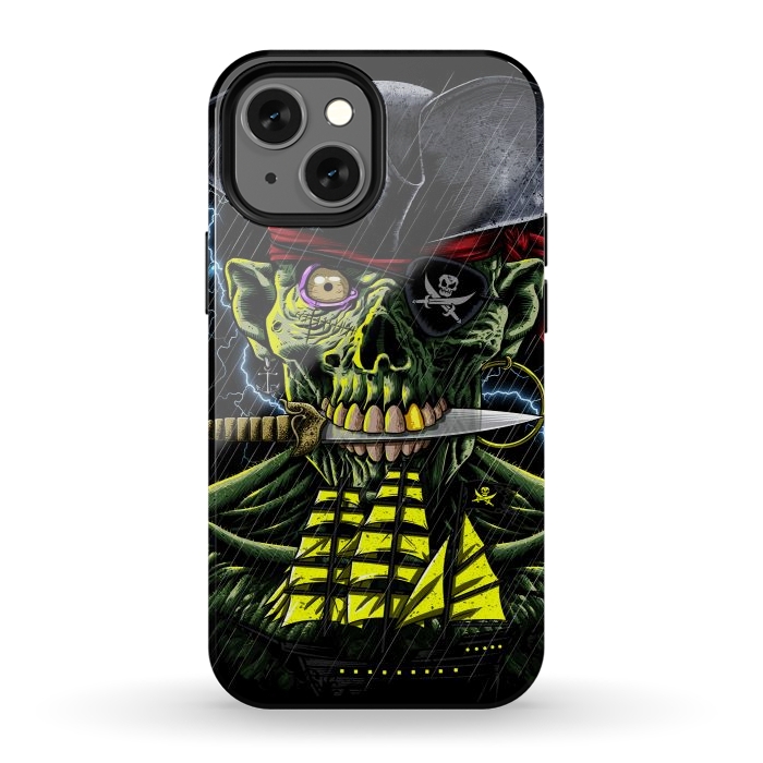 iPhone 12 mini StrongFit Zombie Pirate  by Alberto