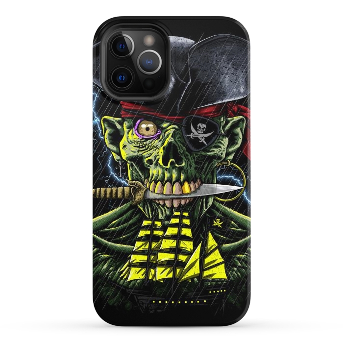 iPhone 12 Pro StrongFit Zombie Pirate  by Alberto
