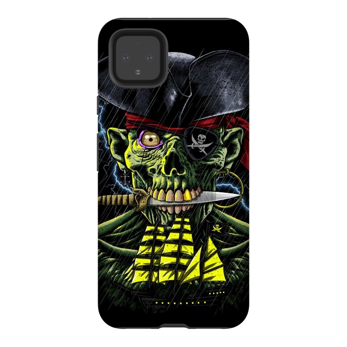 Pixel 4XL StrongFit Zombie Pirate  by Alberto