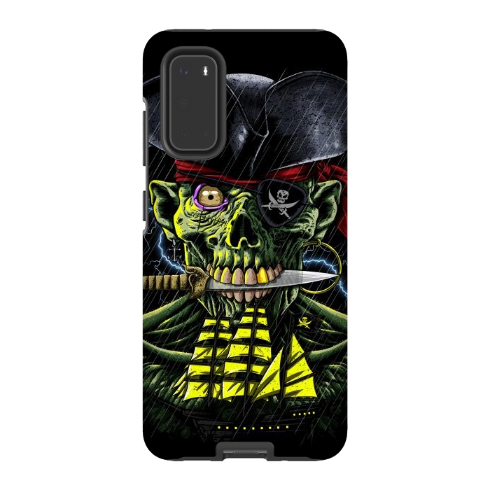 Galaxy S20 StrongFit Zombie Pirate  by Alberto