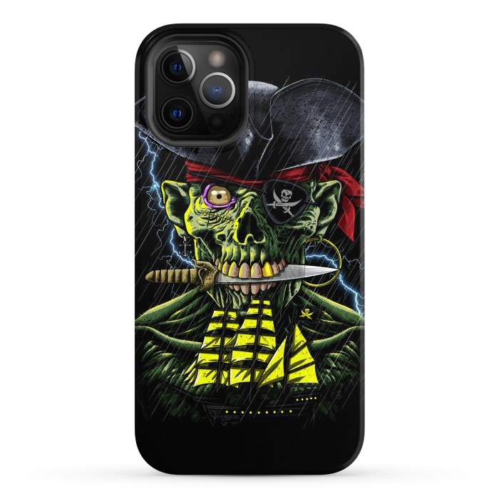 iPhone 12 Pro Max StrongFit Zombie Pirate  by Alberto