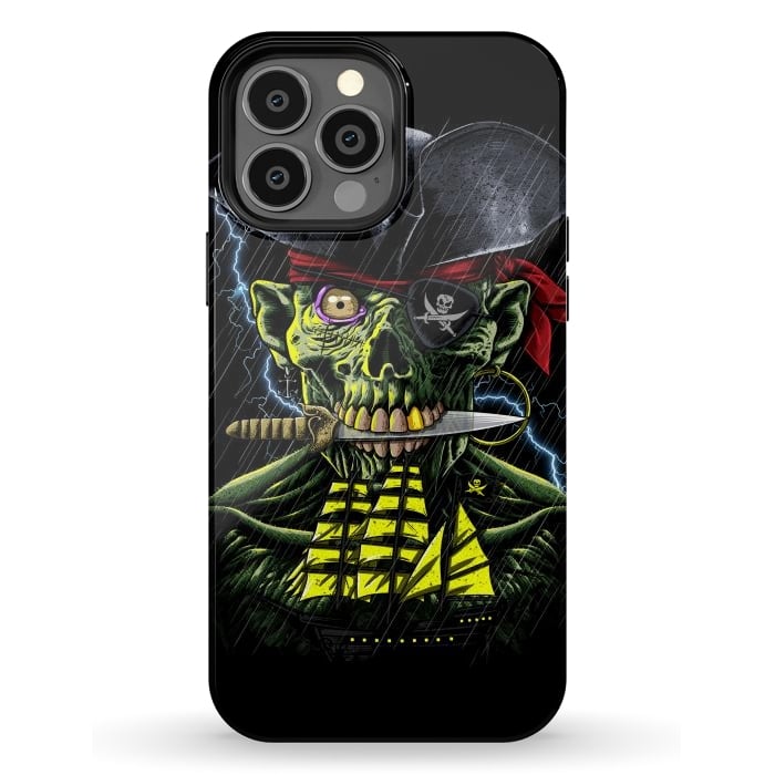 iPhone 13 Pro Max StrongFit Zombie Pirate  by Alberto