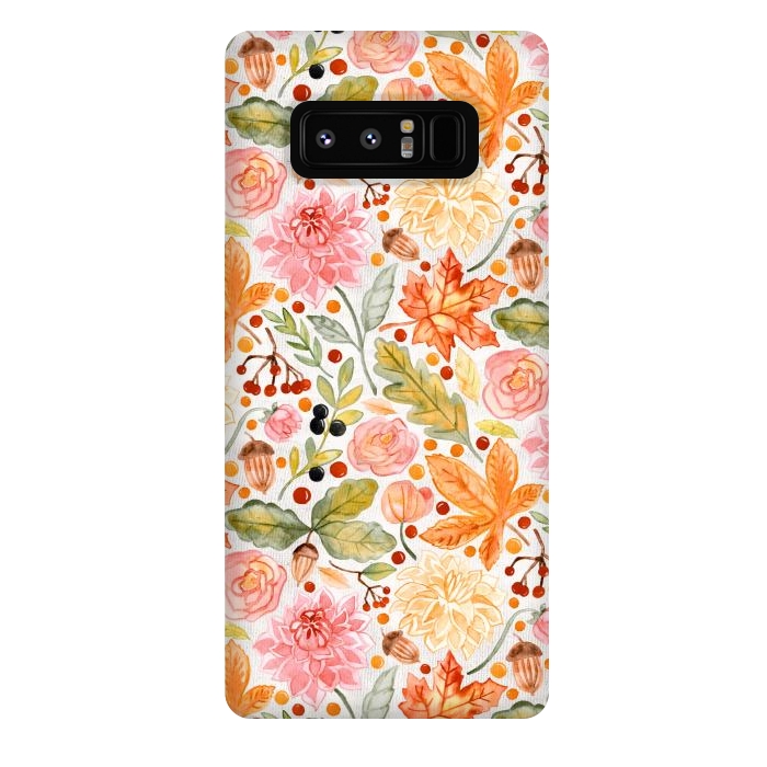 Galaxy Note 8 StrongFit Autumn Garden by Tangerine-Tane