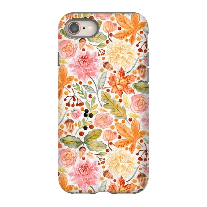 iPhone 8 StrongFit Autumn Garden por Tangerine-Tane