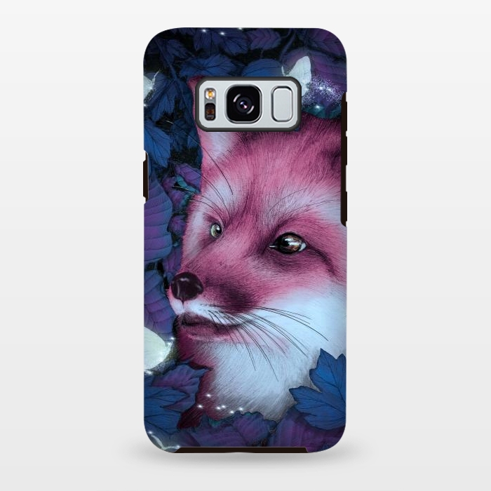 Galaxy S8 plus StrongFit Fox in the Midnight Forest by ECMazur 