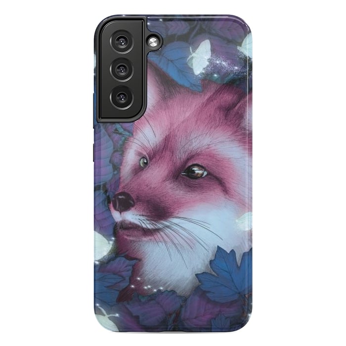 Galaxy S22 plus StrongFit Fox in the Midnight Forest by ECMazur 