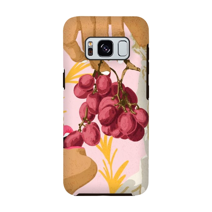 Galaxy S8 StrongFit No Sour Grapes by Uma Prabhakar Gokhale