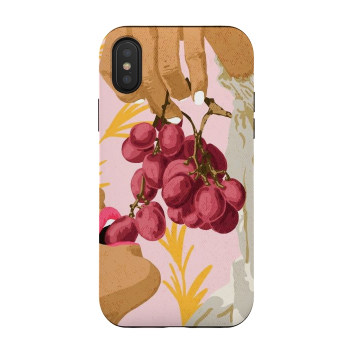 iPhone Xs / X StrongFit No Sour Grapes by Uma Prabhakar Gokhale