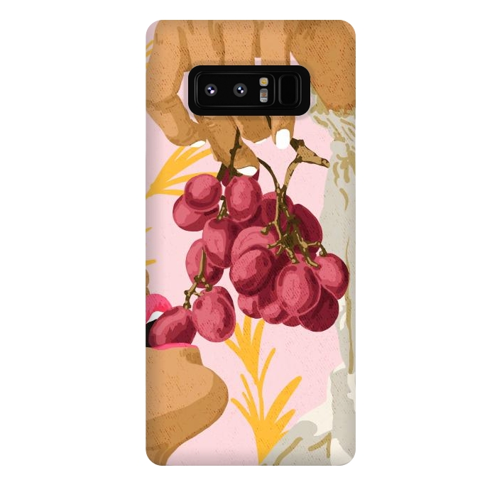 Galaxy Note 8 StrongFit No Sour Grapes by Uma Prabhakar Gokhale
