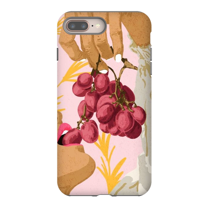 iPhone 8 plus StrongFit No Sour Grapes by Uma Prabhakar Gokhale