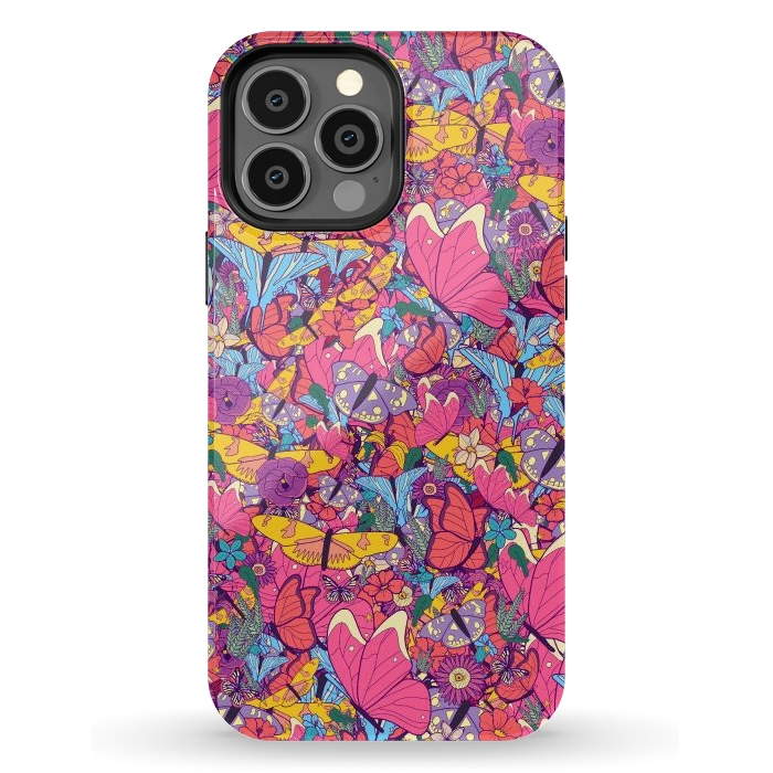 iPhone 13 Pro Max StrongFit Spring butterflies by Steve Wade (Swade)