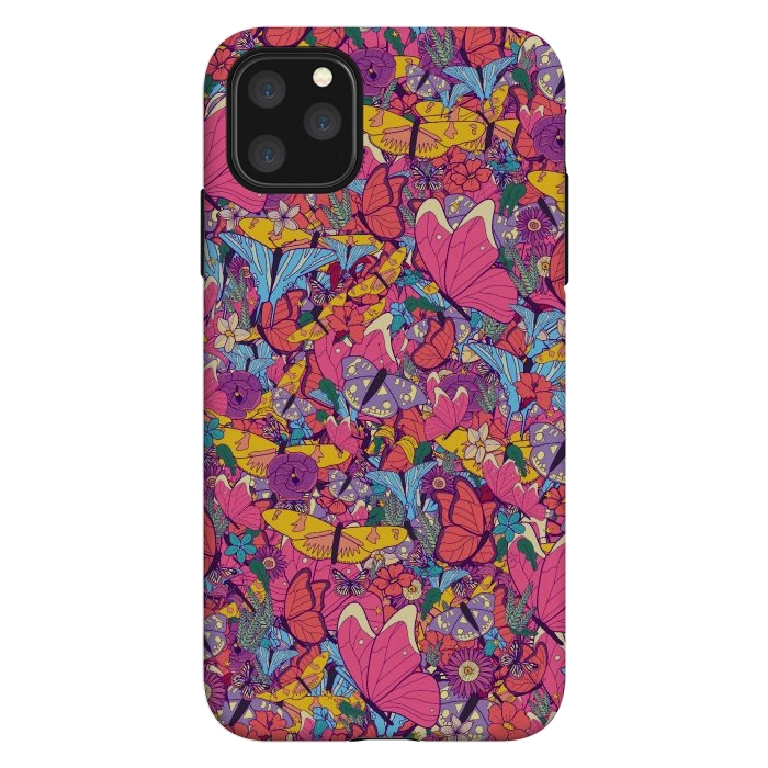 iPhone 11 Pro Max StrongFit Spring butterflies by Steve Wade (Swade)