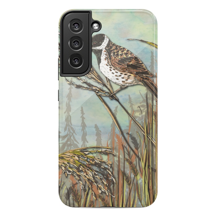 Galaxy S22 plus StrongFit Reedbunting by Lotti Brown