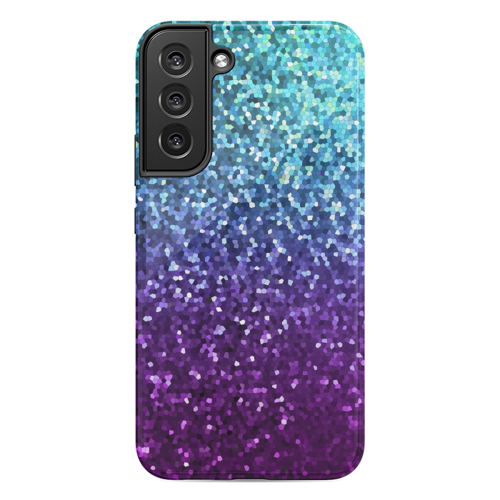 Galaxy S22 plus StrongFit Mosaic Sparkley Texture G198 by Medusa GraphicArt