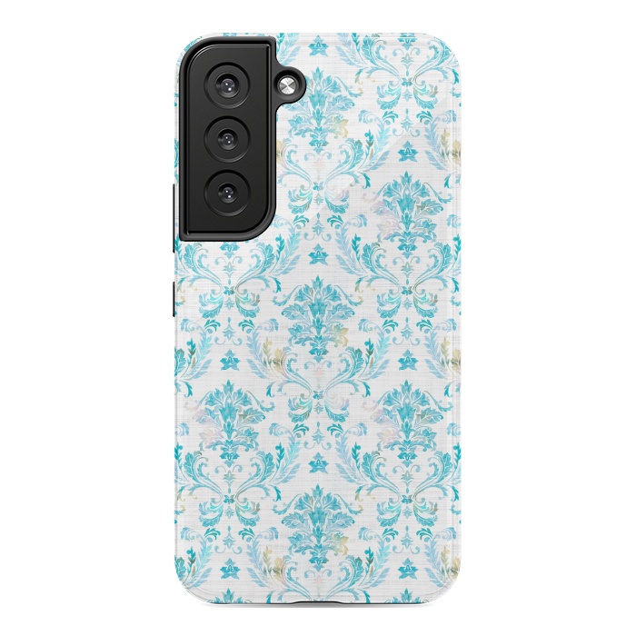 Galaxy S22 StrongFit Demure Damask by gingerlique