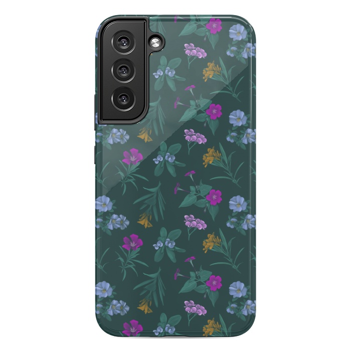 Galaxy S22 plus StrongFit Tropical Flowers by Tishya Oedit