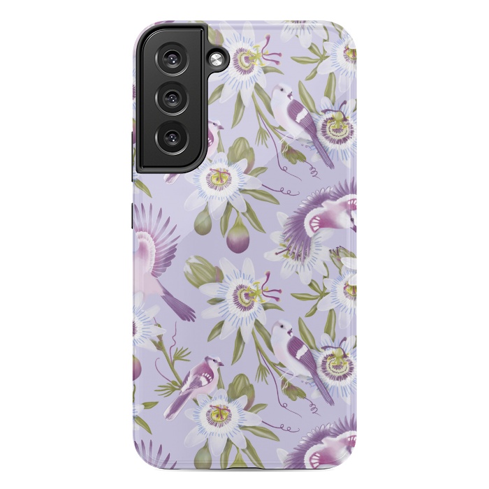 Galaxy S22 plus StrongFit Passion Flowers by Tishya Oedit