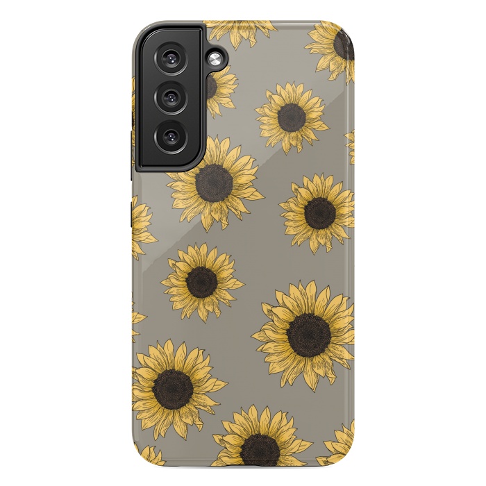 Galaxy S22 plus StrongFit Sunflowers by Jms