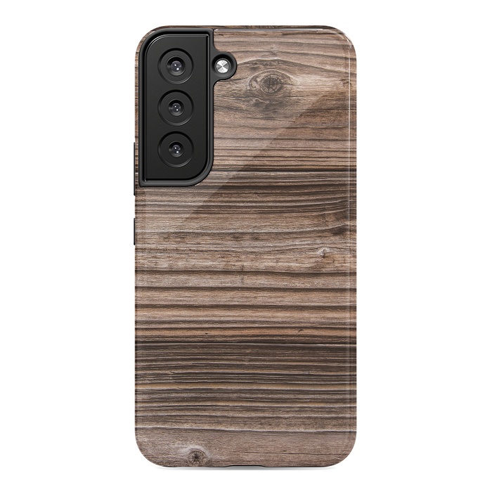 Galaxy S22 StrongFit wood by haroulita