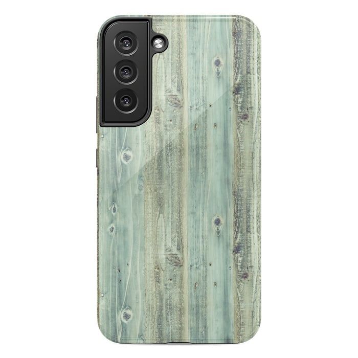 Galaxy S22 plus StrongFit blue wood by haroulita