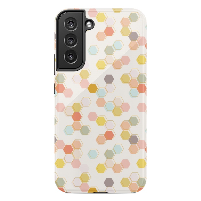 Galaxy S22 plus StrongFit Honeycomb by Melissa Lee