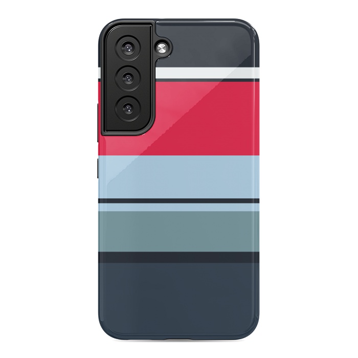Galaxy S22 StrongFit Casual Reflective Striped by TMSarts