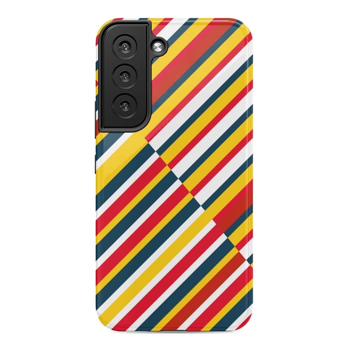 Galaxy S22 StrongFit Bohemian Striped by TMSarts
