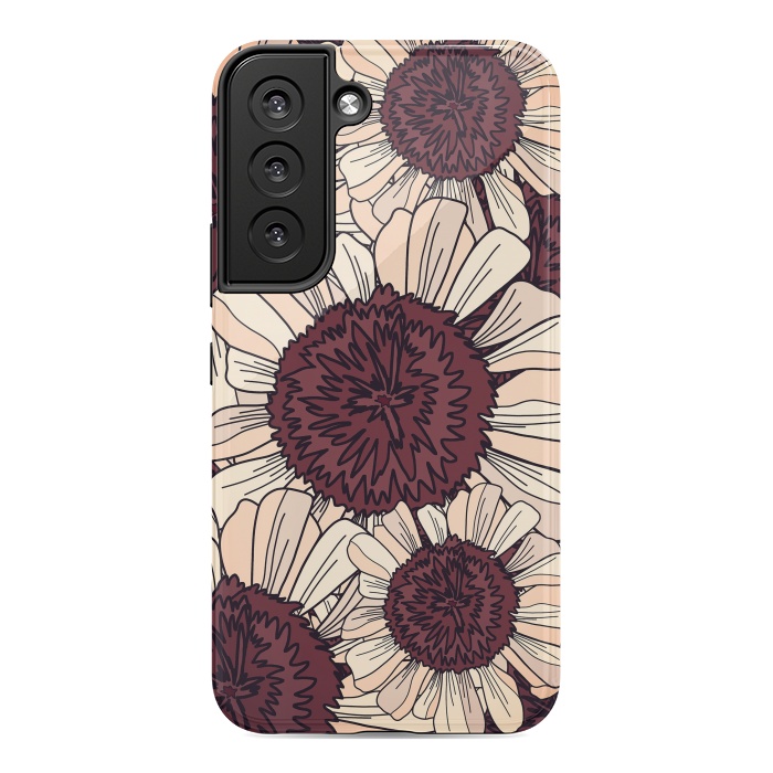 Galaxy S22 StrongFit Autumn flowers by Steve Wade (Swade)
