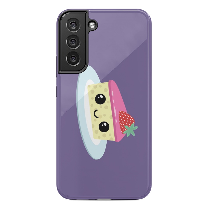 Galaxy S22 plus StrongFit Cute cheesecake by Laura Nagel