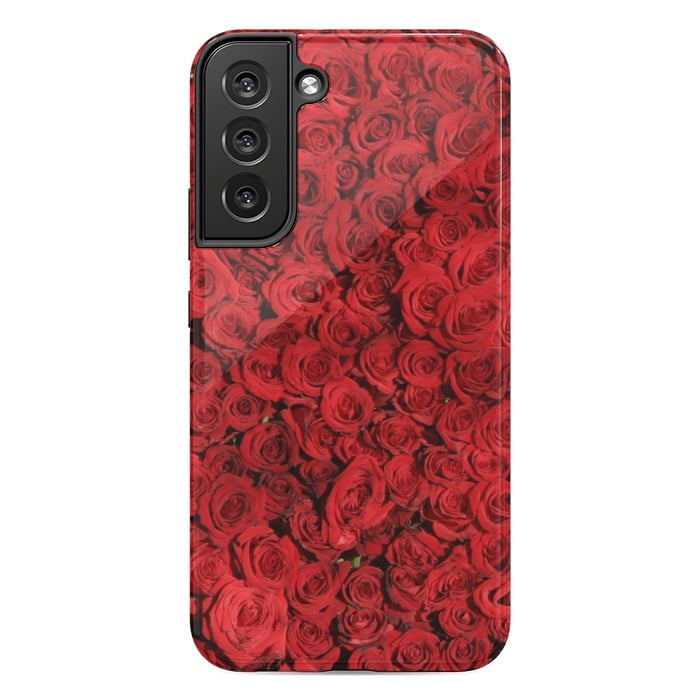 Galaxy S22 plus StrongFit Red Roses by Winston