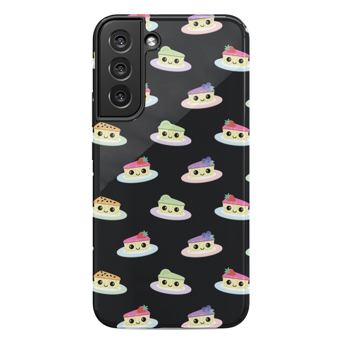 Galaxy S22 plus StrongFit Cheesecake pattern by Laura Nagel